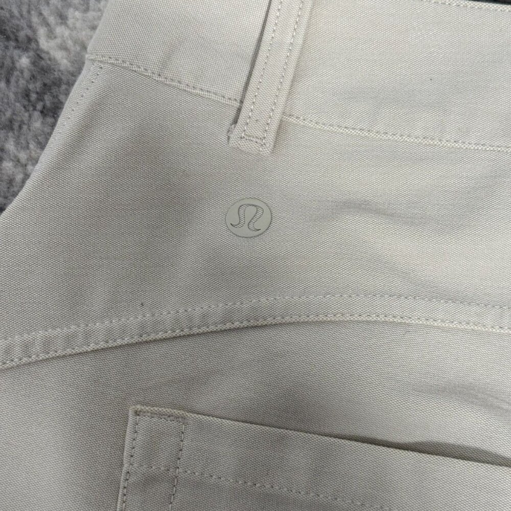 lululemon athletica City Sleek Wide Leg Pants Cream - Picture 4 of 5